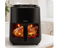 Huslog Air Fryer AirStorm 1400W 3,5L - 1596767 - zdjęcie 5
